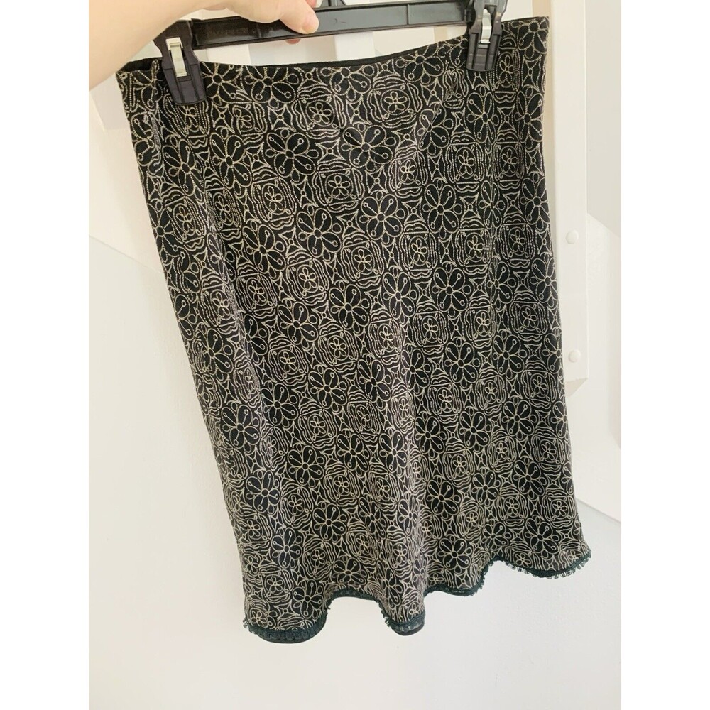 Studio M Women's Basic  Casual A-Line Midi Skirt Size 4-6